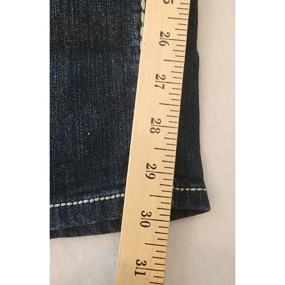 Paisley Sky Women's Dark Wash Denim Jeans Size 14 - Picture 10 of 13